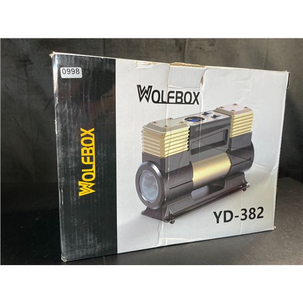 Lot of 1 Wolfbox YD-382 Portable Air Compressor/Tire Inflator - Brand New