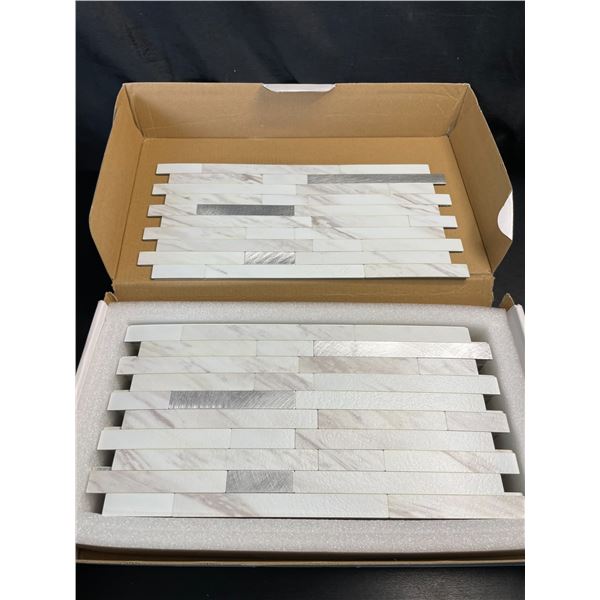 Lot of 1 Box of Peel and Stick Tiles - 20 Sheets - Brand New!