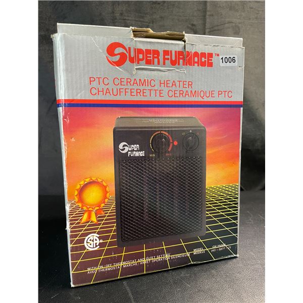 Lot of 1 Super Furnace PTC Ceramic Heater - Used - Works