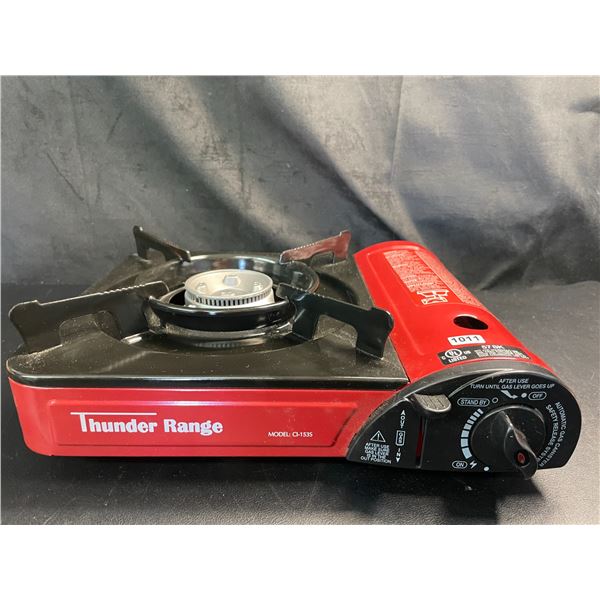 Lot of 1 Thunder Range Cl-153S Portable Camp Stove - Used - Great Shape!