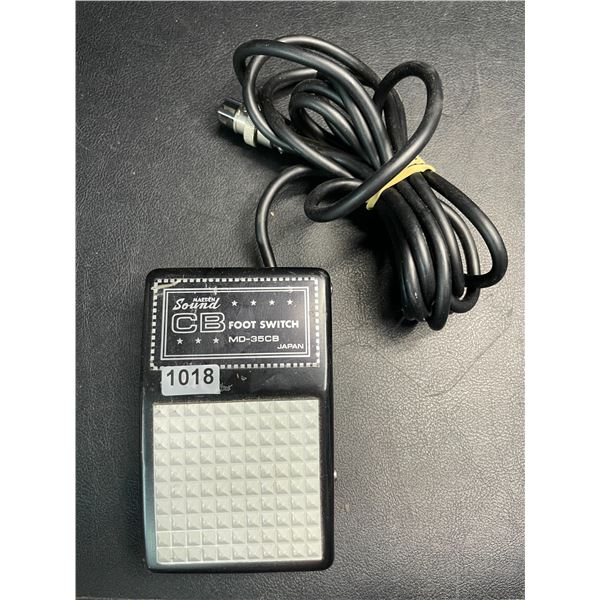 Lot of 1 Vintage Maeden Sound CB Foot Switch (MD-35CB) - Used