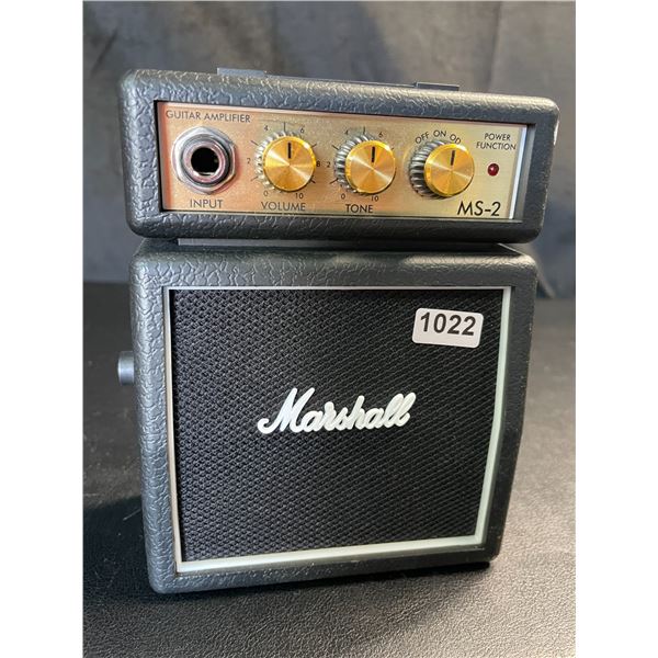 Lot of 1 Marshall MS2 Micro Amp - Used