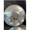 Image 2 : Lot of 4 Vintage VW Bug/Beetle Wheel Centre Caps - Used