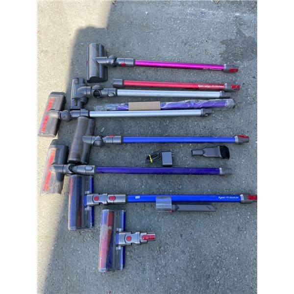 Lot of Assorted Dyson Vacuum Parts/Accessories - Used