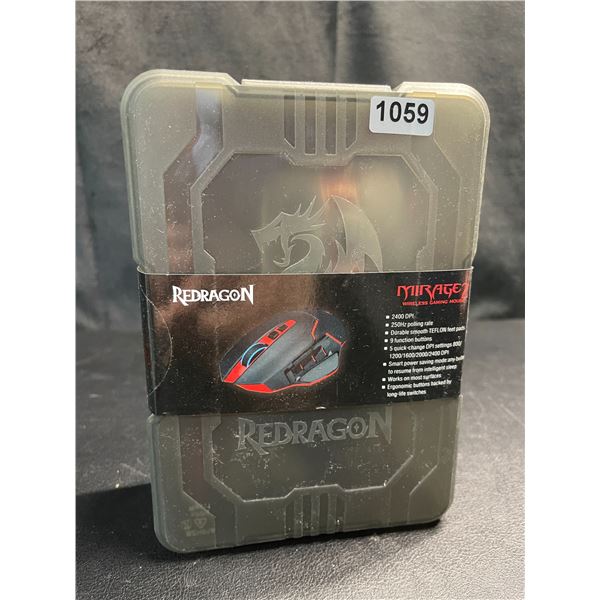 Lot of 1 RedDragon Mirage2 Wireless Gaming Mouse - Brand New!