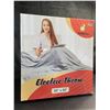 Image 1 : Lot of 1 Mia & Coco Electric Heated Throw Blanket - 50x60inch - Grey - Brand New!