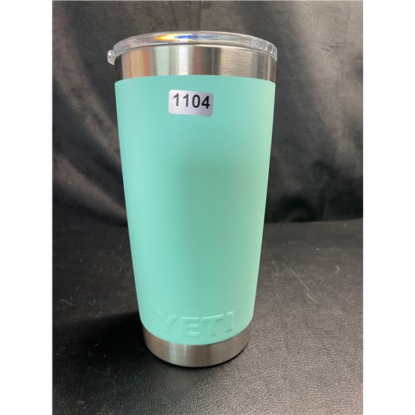 Lot of 1 YETI Rambler Tumbler Mug - Seafoam/Tiffany Blue - Brand New!