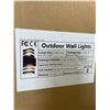 Image 2 : Lot of 1 2-Pack of LED Outdoor Wall Lights - Brand New!