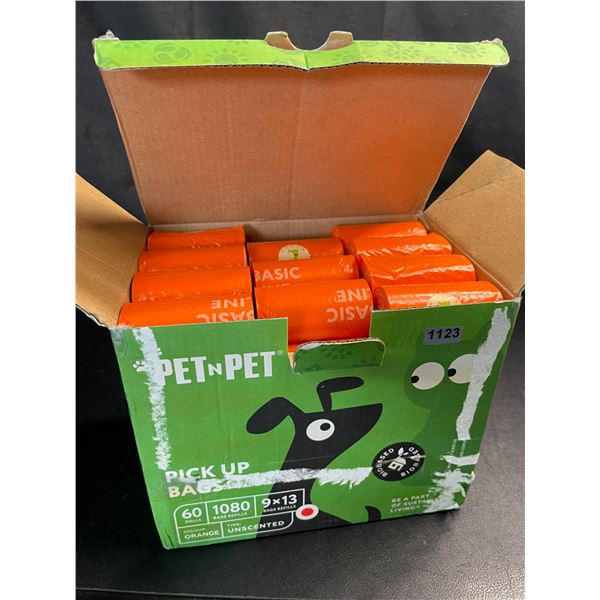 Lot of 1 Box of PetnPet Dog Poop Bags - Over 1000+ Bags!