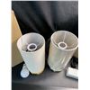 Image 3 : Lot of 2 Table Lamps with Dual USB Charging Bases - Brand New!