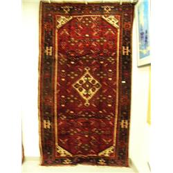 Persian carpet #40820- Hamadan, 9.8' x 5.3'- estimated retail price $3,158 (8888)