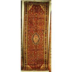 Persian carpet #40464- Hamadan, 10.4' x 3.4', estimated retail price $2,150 (8888)