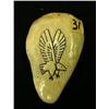 Image 1 : Bone relief carving of eagle 5" (2)