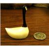 Image 2 : 2" Ivory and baleen Canadian goose Aningayou (2)