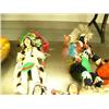Image 3 : Lot of 4 Native American dancing dolls (2)