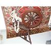 Image 1 : Beautiful old spinning wheel, brought over Oregon trail in mid 1800's - Nicest antique spinning whee