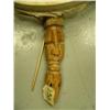 Image 3 : Drum with carved bone handle and stick - humpback whale emerging (2)