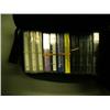 Image 2 : Lot of: box of cassette tapes and CDs (2)