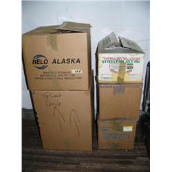 Lot of: 5 boxes, games and books (54)