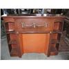 Image 1 : Mahogany fireplace mantle American