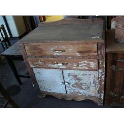 American primitive commode