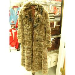 Full length raccoon coat (28)