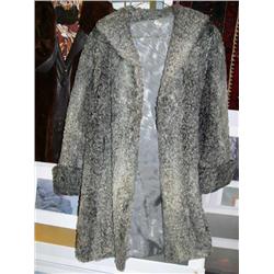 3/4 length Persian lamb coat approx. size S/M (28)