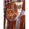 Image 2 : Leather and dyed fur seal hat and car coat approx. size S/M (28)