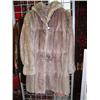 Image 1 : Muskrat 3/4 length coat approx. size S/M (28)
