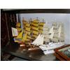 Image 2 : Lot of: 3 sailing ships and 6 framed scenes (8888)