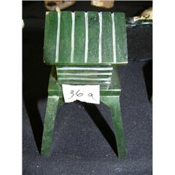 CHOICE on 2 jade caches 5" tall (2)