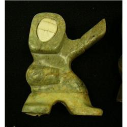 CHOICE on 5 Alaska Native soapstone dancers 4" by Eric Teptin III (2)