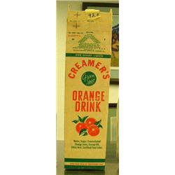CHOICE on 5 - 2 Creamer's Greenspot orange juice containers made of cardboard (44)