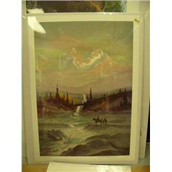 CHOICE on 6:Scott McDaniels 549/550 Pack horse with mountains