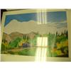 Image 5 : CHOICE on 2 group of 4 prints: signed and # 220/300 southbound at Potter's marsh, Mt. McKinley route