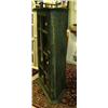 Image 2 : Green corner cabinet with glass door 25.25"x39.25"x11.5" (4)
