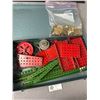 Image 2 : Vintage Meccano Parts, Steel Tec Construction Parts & Metal McQueen Sales Co Handled Case.