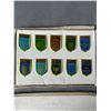 Image 2 : Vintage Pin Badge Sets -  Aeroflot Soviet Airlines Enamel Aviation Crew Logos  & Russian Agriculture
