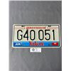 Image 1 : 1998 Yukon Government License Plate