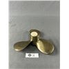 Image 1 : Brass Propeller Marked Osbourne 9.25x5-13202 4LBS-MB RH 04 94