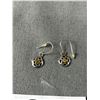 Image 2 : 4.13 gr. Gold Nuggets On Earrings & Sz 8 .925 Sterling Ring