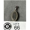 Image 2 : Vintage Genuine Amber Sterling Pendant