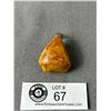 Image 2 : Antique Huge Genuine Amber 10K Gold Pendant