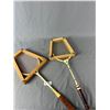 Image 2 : Vintage Badminton Rackets w/ Wood Guards