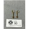 Image 1 : Antique Germany K&L Gold Plated Earrings