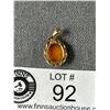Image 2 : Genuine Cameo 14K Solid Gold Pendant