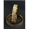 Image 2 : New Fashion Gold Plated Bangle