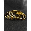 Image 2 : New Fashion Gold Plated Bangle