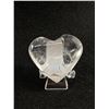 Image 1 : Clear Quartz Heart MSRP $120.00