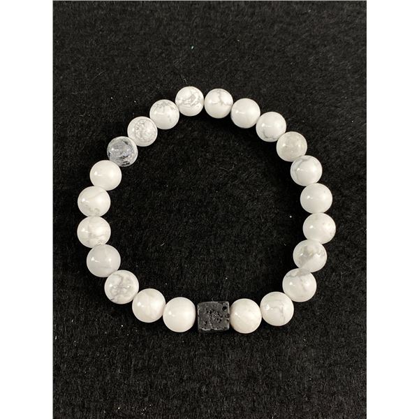 New 8mm Howlite Bracelet